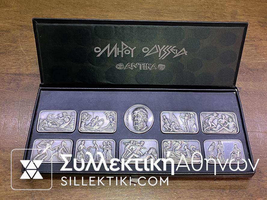 Collection of 10 Silver Medals